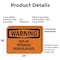 Signmission Not An Entrance Door Blocked OSHA Warning Sign, Plastic, 24in W x 18in L, 2PK OS-2PACK-WS-P-1824-L-12282 - alternate 5